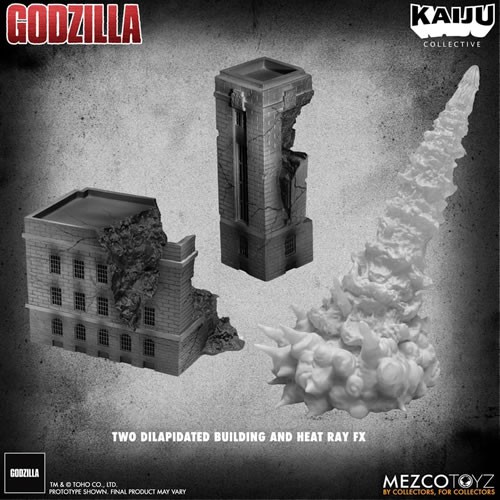 Kaiju Collective Figures - Godzilla (1954) - Godzilla Black & White Edition