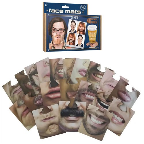 Coasters - Face Mats