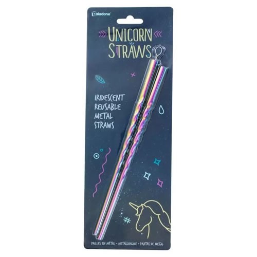 Unicorn Horn Straws