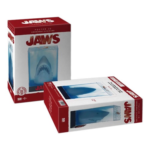 Jaws Statues - 3D Movie Poster Statue