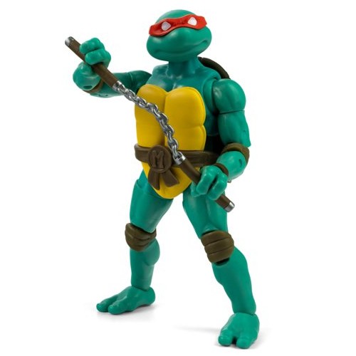 BST AXN Best Action Figures - TMNT - 5" Michelangelo + Comic