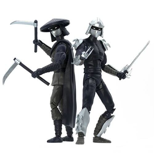 BST AXN Best Action Figures - TMNT - 5" Shredder & Foot Soldier Shadow Villains 2-Pack (SDCC 2022)