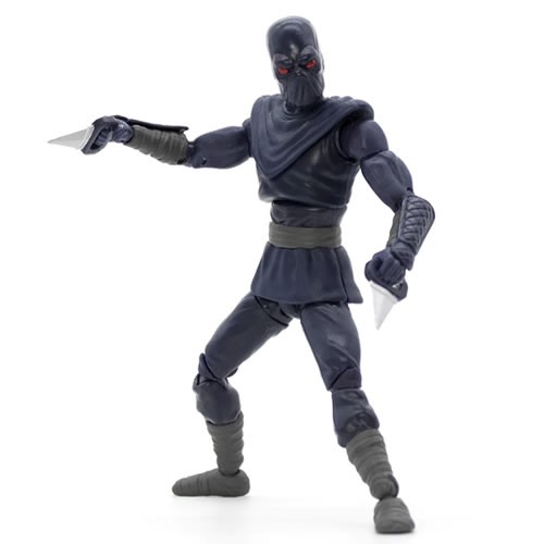 BST AXN Best Action Figures - TMNT - 5" Foot Soldier Midnight Shadow Villain (SDCC 2022)