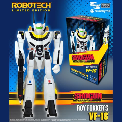 Robotech Figures - 24" Shogun Warriors Roy Fokker's VF-1S Limited Edition Retro Figure