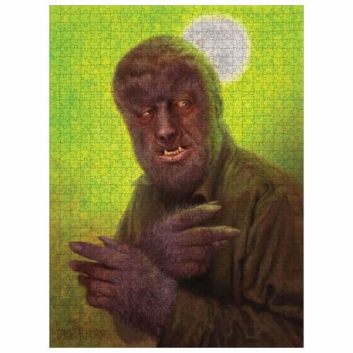 Puzzles - 1000 Pcs - Chaney Entertainment - The Wolfman