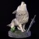 Dark Souls Statues - 9" The Great Grey Wolf Sif PVC Statue (Standard Edition)