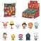 3D Foam Collectible Bag Clips - Warner Bros. Holiday - 24pc Blind Bag Display