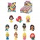 3D Foam Collectible Bag Clips - Disney -  Princesses - S09 - 24pc Blind Bag Display