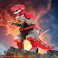 S7 ULTIMATES! Figures - Mighty Morphin Power Rangers - W01 - Tyrannosaurus Dinozord