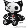 Emily The Strange Skele-Posse Plush - 8" Deluxe Miles