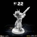 Minitech Miniature Model Kits - Macross / Robotech - Veritech VF-1D Battloid Mode