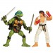 TMNT Vs Street Fighter - Leonardo Vs Ryu 2-Pack