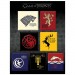 Magnets - Game Of Thrones - House Sigils Magnet Sheet