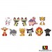 3D Foam Collectible Bag Clips - Disney - S19 - Cats - 24pc Blind Bag Display